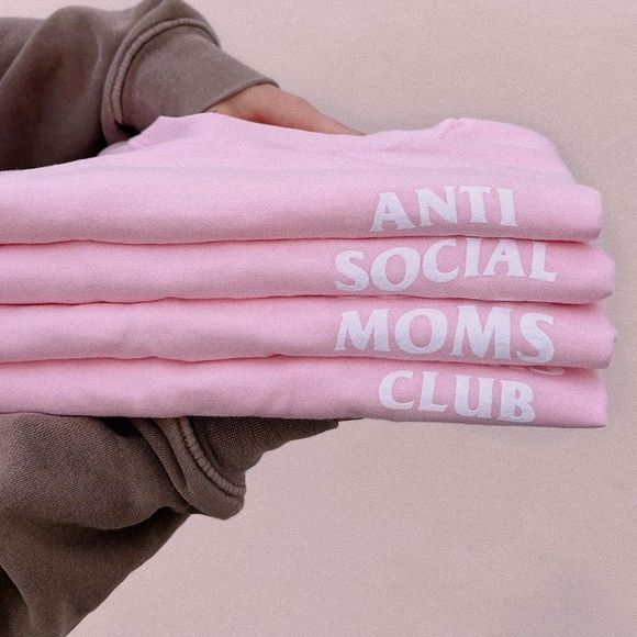 Anti Social Social Club Tops - Anti social moms club